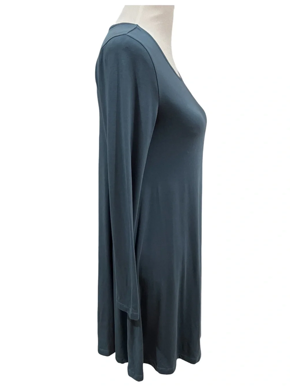 Free Fly Women’s Blue Bamboo Long Sleeve Knit Dress Size Medium